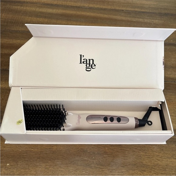 L'ange Hair Le Vite Blush Hairbrush Straightener - Picture 7 of 9